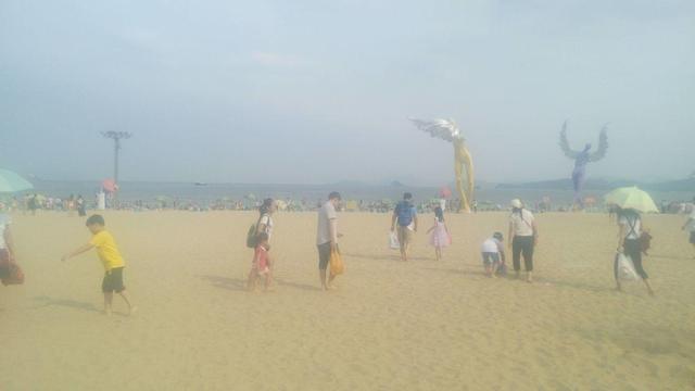 不得不感受的人山人海，深圳（大梅沙）海滨公园