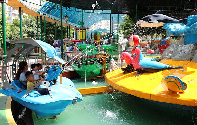 深圳求水山公园游乐场的哪些项目最受孩子青睐？
